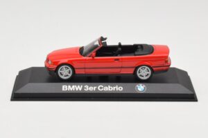 BMW 3 Series E30 Cabriolet Rot Minichamps 1:43 80429421500 Druckguss