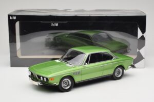 BMW 3.0 CSi E9 Green Metallic Minichamps 1:18 155028034 Druckguss — Bild 6 von 6