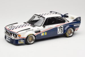 BMW 3.0 CSL E9 Garage Du Bac #76 P. Depnic / H. Coulon 24 Hours of Le Mans 1977 Minichamps 1:18 155772576 Druckguss