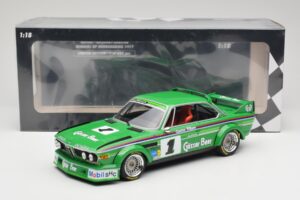 BMW 3.0 CSL E9 #1 Alpina G. Nilsson / D. Quester Winners Nürburgring 1977 Minichamps 1:18 155772501 Druckguss — Bild 6 von 6
