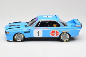 BMW 3.0 CSL E9 #1 Precision Liegeoise J. Peltier / C. Lafosse Winners 4 Hours Monza 1974 Minichamps 1:18 155742681 Druckguss — Bild 5 von 6
