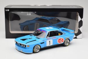 BMW 3.0 CSL E9 #1 Precision Liegeoise J. Peltier / C. Lafosse Winners 4 Hours Monza 1974 Minichamps 1:18 155742681 Druckguss — Bild 6 von 6