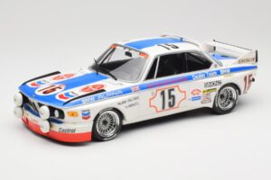 BMW 3.0 CSL E9 #15 BMW Alpina J. Peltier / H. Menzel 24 Hours of Spa 1973 Minichamps 1:18 155732695 Druckguss