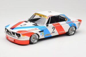 BMW 3.0 CSL E9 #2 Luigi Racing A. de Fierlant / P. Xhenceval Winners 24 Hours of Spa 1975 Minichamps 1:18 155752602 Druckguss