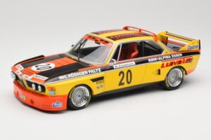 BMW 3.0 CSL E9 #20 BMW Faltz Alpina W. Werner / H. Schommers Norisring Trophy 1974 Minichamps 1:18 155742620 Druckguss