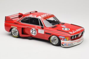 BMW 3.0 CSL E9 #23 Faltz Alpina A. de Fierlant / H. Grohs Zandvoort Trophy 1975 Minichamps 1:18 155752623 Druckguss — Bild 4 von 6