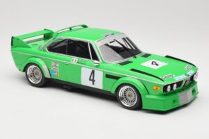 BMW 3.0 CSL E9 #4 Jolly Club Milano C. Finotto / C. Facetti Winners ETCC Zandvoort 1979 Minichamps 1:18 155792504 Druckguss — Bild 4 von 6