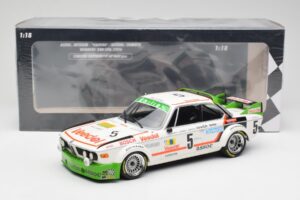 BMW 3.0 CSL E9 #5 Assoc Interim J-C. Chavan / A. Detrin Winners 24 Hours of Spa 1976 Minichamps 1:18 155762505 Druckguss — Bild 6 von 6
