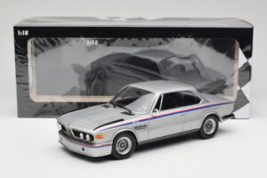 BMW 3.0 CSL E9 Polaris Silver Minichamps 1:18 155028135 Druckguss — Bild 6 von 6
