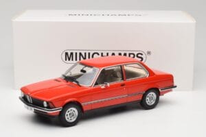 BMW 316 E21 Rot Minichamps 1:18 107024100 Resin — Bild 6 von 6