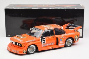 BMW 320i #15 Jägermeister H-J. Stuck Winner DRM Eifelrennen 1977 Minichamps 1:18 180772115 Druckguss — Bild 8 von 8