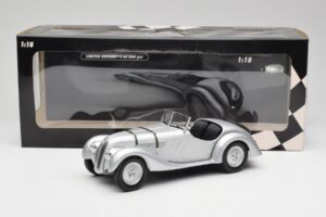 BMW 328 Silber Minichamps 1:18 155025030 Druckguss — Bild 6 von 6