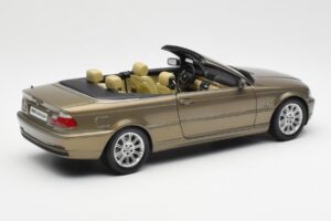 BMW 328Ci E46 Cabriolet Individual Messing Metallic Limitierte Auflage Kyosho 1:18 80430395004 Druckguss — Bild 3 von 8