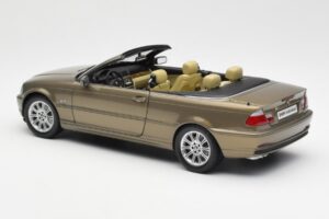 BMW 328Ci E46 Cabriolet Individual Messing Metallic Limitierte Auflage Kyosho 1:18 80430395004 Druckguss — Bild 7 von 8
