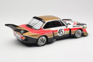 BMW 3.5 CSL E9 #45 Hermetite T. Walkinshaw / J. Fitzpatrick 24 Hours of Le Mans 1976 Minichamps 1:18 155762645 Druckguss — Bild 2 von 6
