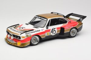 BMW 3.5 CSL E9 #45 Hermetite T. Walkinshaw / J. Fitzpatrick 24 Hours of Le Mans 1976 Minichamps 1:18 155762645 Druckguss