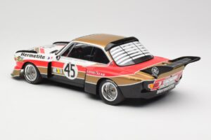 BMW 3.5 CSL E9 #45 Hermetite T. Walkinshaw / J. Fitzpatrick 24 Hours of Le Mans 1976 Minichamps 1:18 155762645 Druckguss — Bild 5 von 6