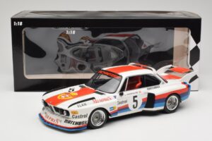 BMW 3.5 CSL E9 #5 S. Manhalter Winner Havirov International 1977 Minichamps 1:18 155772605 Druckguss — Bild 6 von 6