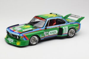 BMW 3.5 CSL E9 Schnitzer #10 D. Quester / R. Peterson 6 Hours Watkins Glen 1976 Minichamps 1:18 155762610 Druckguss