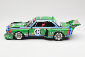 BMW 3.5 CSL E9 Schnitzer #43 D. Quester / A. Krebs 24 Hours of Le Mans 1976 Minichamps 1:18 155762643 Druckguss — Bild 3 von 6