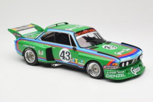 BMW 3.5 CSL E9 Schnitzer #43 D. Quester / A. Krebs 24 Hours of Le Mans 1976 Minichamps 1:18 155762643 Druckguss — Bild 4 von 6