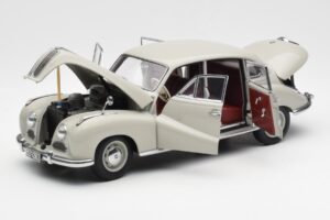 BMW 501 Cortina Grau AUTOart 1:18 80430393098 Druckguss — Bild 2 von 8
