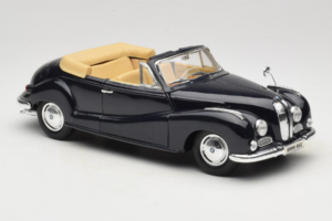 BMW 502 Cabriolet Schwarz Maisto 1:18 31817 Druckguss — Bild 6 von 8