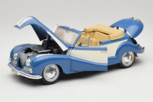 BMW 502 Cabriolet Blau Tchibo 1:18 45396 Druckguss — Bild 2 von 8