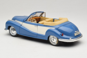 BMW 502 Cabriolet Blau Tchibo 1:18 45396 Druckguss — Bild 7 von 8