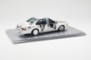 BMW 635 CSi E24 Art Car Robert Rauschenberg AUTOart 1:18 80430150924 Druckguss — Bild 2 von 8