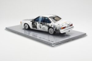 BMW 635 CSi E24 Art Car Robert Rauschenberg AUTOart 1:18 80430150924 Druckguss — Bild 5 von 8