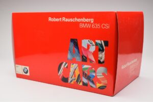 BMW 635 CSi E24 Art Car Robert Rauschenberg AUTOart 1:18 80430150924 Druckguss — Bild 7 von 8