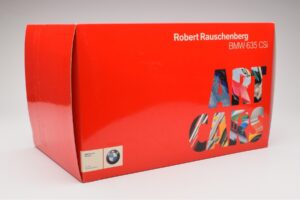 BMW 635 CSi E24 Art Car Robert Rauschenberg AUTOart 1:18 80430150924 Druckguss — Bild 8 von 8