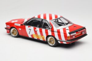 BMW 635 CSi E24 #7 BMW Italia G. Brancatelli / H. Kelleners Brno Grand Prix 1984 Minichamps 1:18 155842507 Druckguss — Bild 5 von 6