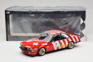 BMW 635 CSi E24 #7 BMW Italia G. Brancatelli / H. Kelleners Brno Grand Prix 1984 Minichamps 1:18 155842507 Druckguss — Bild 6 von 6