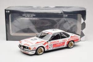 BMW 635CSi E24 Team Brun Motorsport #21 H. Grohs / T. Boutsen Spa 24 Hours 1985 Minichamps 1:18 155852521 Druckguss — Bild 6 von 6