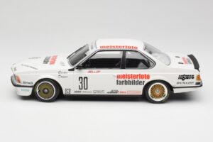 BMW 635CSi E24 Team Schnitzer Eterna #30 S. Bellof / S. Danner ETCC 1984 Minichamps 1:18 155832530 Druckguss — Bild 3 von 6