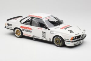 BMW 635CSi E24 Team Schnitzer Eterna #30 S. Bellof / S. Danner ETCC 1984 Minichamps 1:18 155832530 Druckguss — Bild 4 von 6