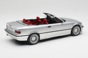 BMW Alpina B3 E36 3.2 Cabriolet Arctic Silver MCG 1:18 MCG18322 Druckguss — Bild 3 von 8