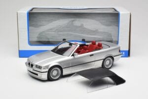 BMW Alpina B3 E36 3.2 Cabriolet Arctic Silver MCG 1:18 MCG18322 Druckguss — Bild 8 von 8