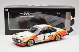 BMW 635CSi E24 BMW Italia #1 U. Grano / H. Kelleners Spa 1983 Minichamps 1:18 155832601 Druckguss — Bild 6 von 6