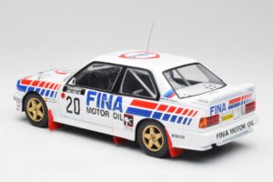 BMW E30 M3 #20 M. Duez / A. Lopes 1000 Lakes Rally 1989 IXO 1:18 18RMC132 Druckguss — Bild 5 von 6