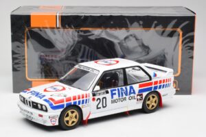 BMW E30 M3 #20 M. Duez / A. Lopes 1000 Lakes Rally 1989 IXO 1:18 18RMC132 Druckguss — Bild 6 von 6