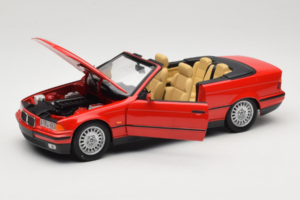 BMW 3 Series E36 Cabriolet Rot UT Models 1:18 BMW005 Druckguss — Bild 2 von 8