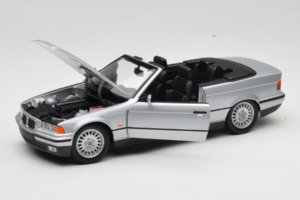 BMW 3 Series E36 Cabriolet Silber UT Models 1:18 BMW008 Druckguss — Bild 2 von 8