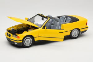 BMW 3 Series E36 Cabriolet Gelb UT Models 1:18 BMW007 Druckguss — Bild 2 von 8