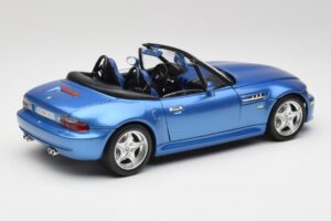 BMW Z3 E36 M Roadster Estoril Blue Bburago 1:18 3349-M1 Druckguss — Bild 3 von 8