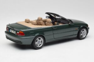 BMW 3 E46 Cabriolet Grün Kyosho 1:18 80430009757 Druckguss — Bild 3 von 8