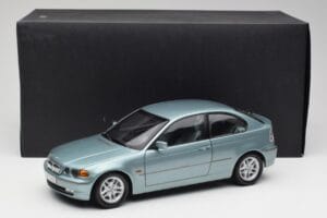 BMW 325Ti E46 Compact Hellblau Metallic Kyosho 1:18 80430024439 Druckguss — Bild 8 von 8