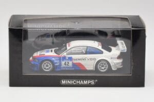 BMW M3 GTR E46 #42 J. Muller / D. Muller / H-J. Stuck / P. Lamy 24 Hours Nurburgring Winner 2004 Minichamps 1:43 444042342 Dr — Bild 4 von 4
